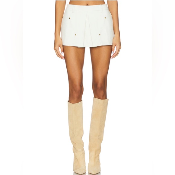 LOVERS AND FRIENDS Micah Skort in Cream
